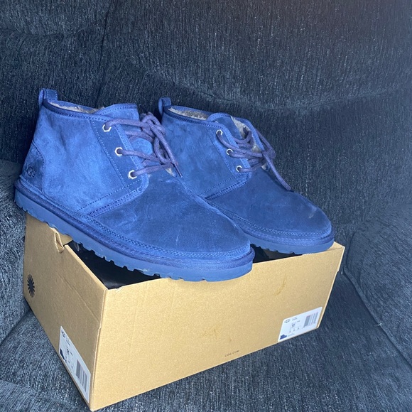 Ugg Shoes | Size 11 Navy Blue Men Ugg Boots | Color: Blue | Size: 11 | Diannejenkin781's Closet